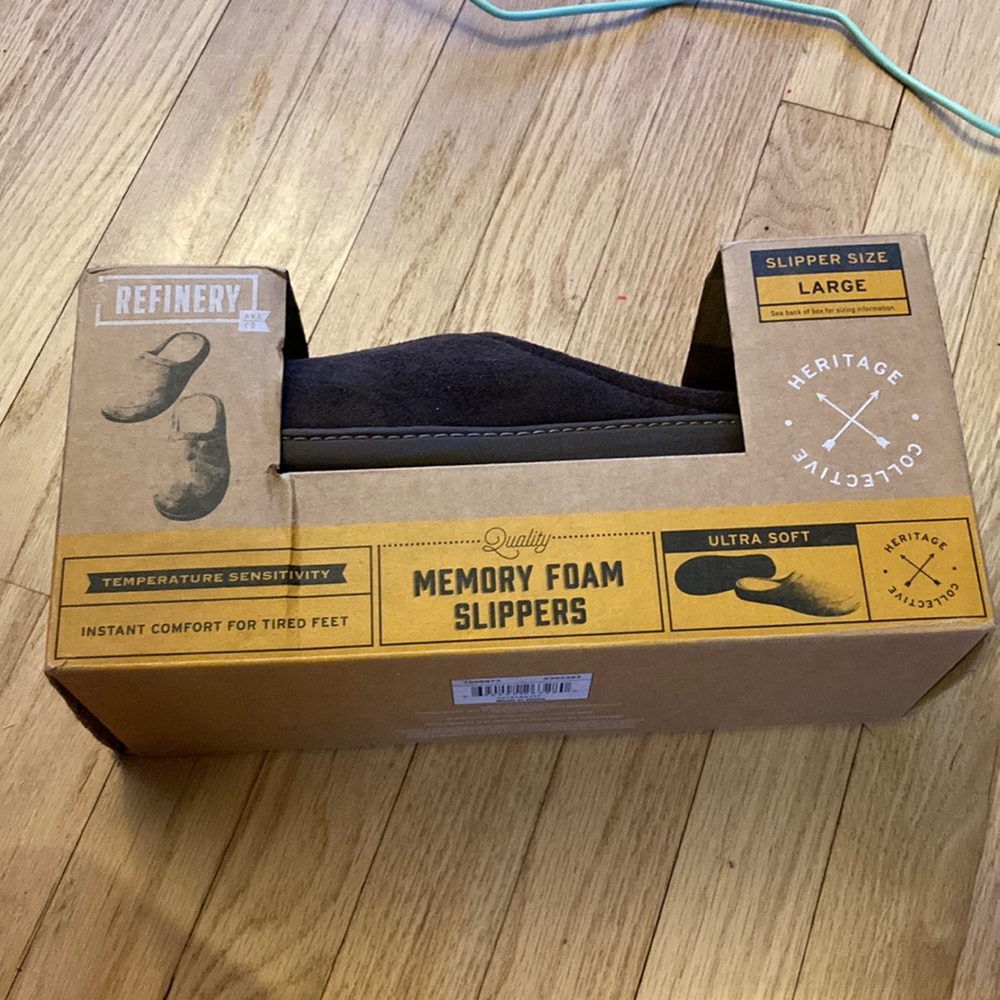 Memory foam slippers refinery